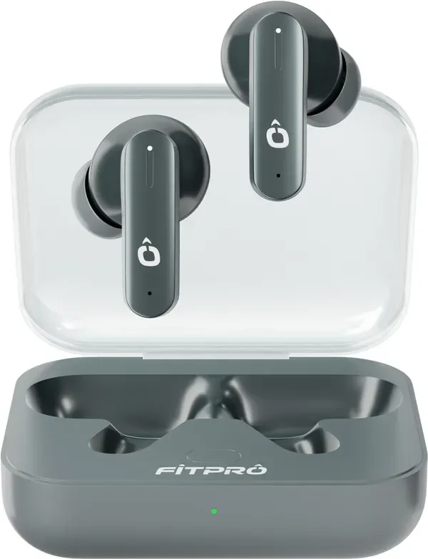 Fitpro Air 7 Tws Earbuds Bluetooth 48H Playtime, Deep Bass Noise & Smart Touch Control Bluetooth (Green, True Wireless)