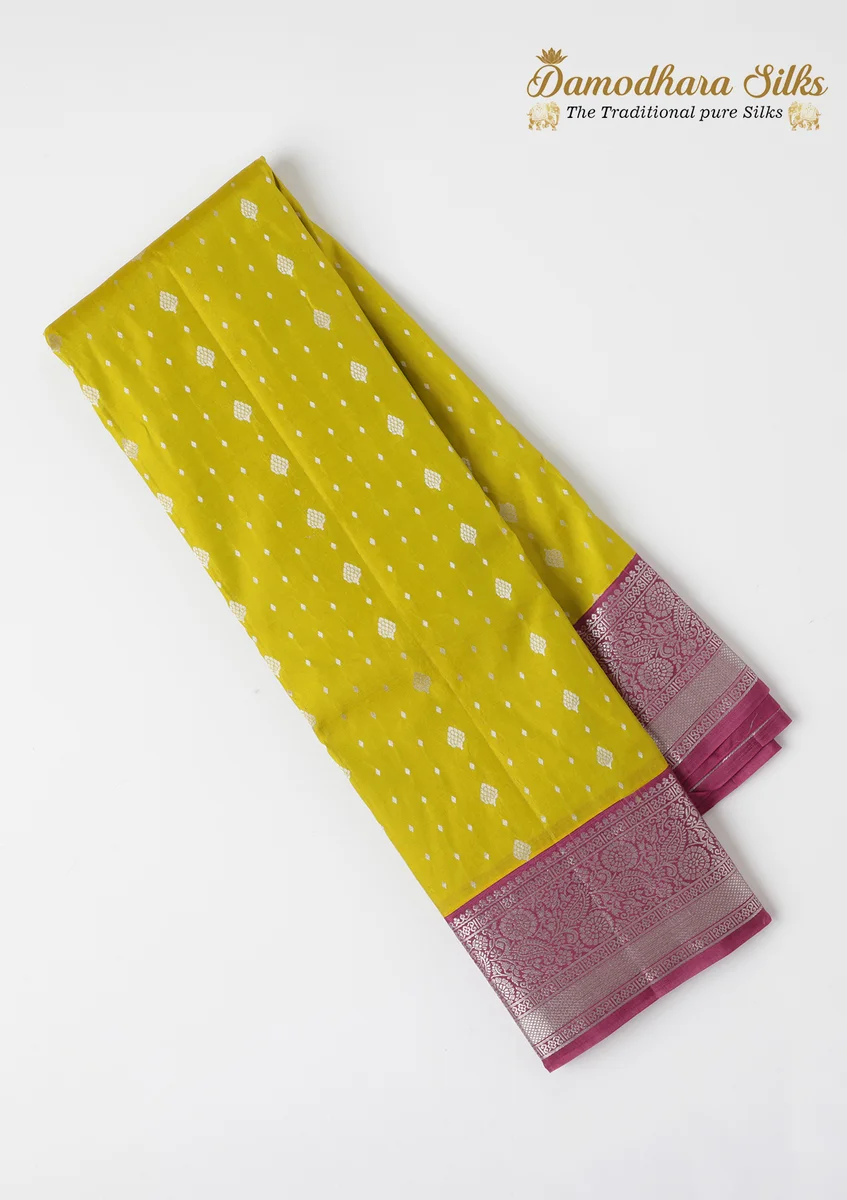 Kanchipuram Silk Saree | Teal Green & Pink | Gold Zari Border | Traditional Festive Wear