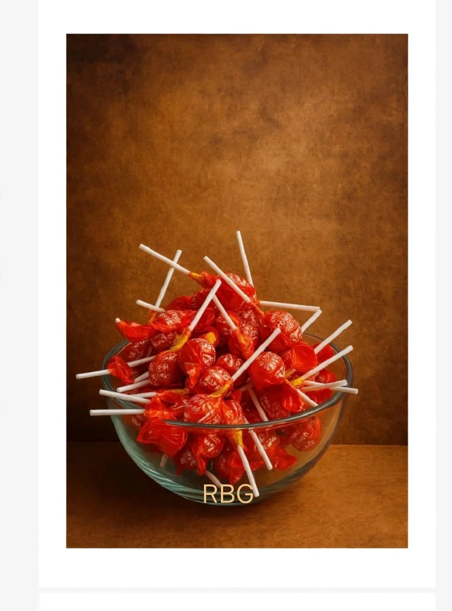 ORANGE LOLLIPOP 5/-