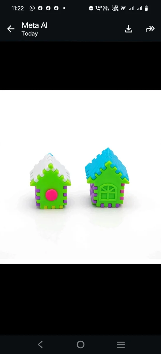 TOY PUZZLE HOUSE CANDY 2
