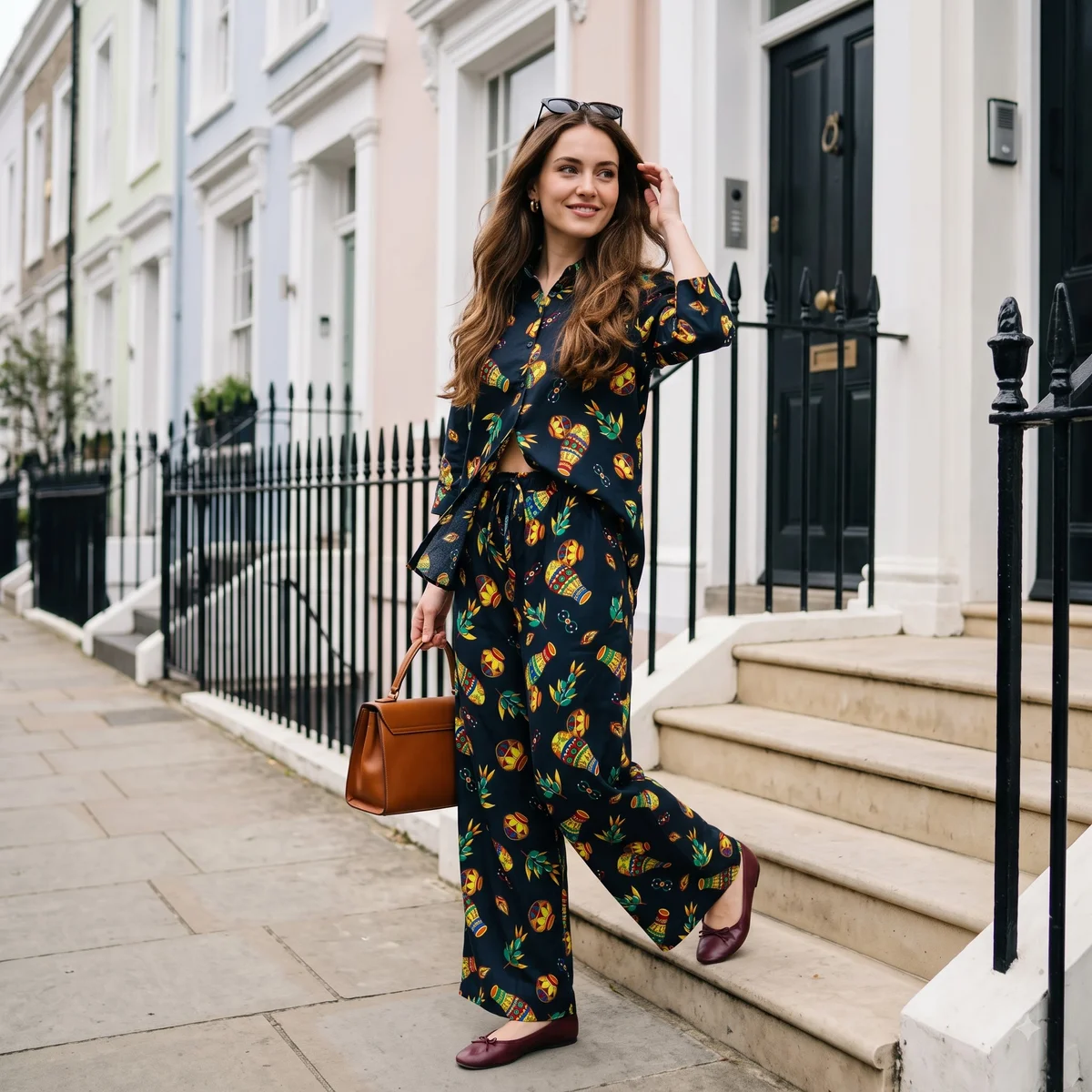 Midnight Folk Art Co-Ord Set 4