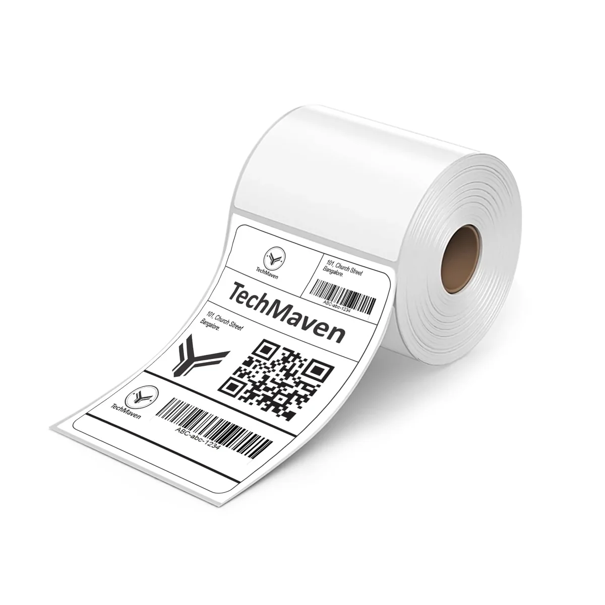 Thermal Printer Label 4x6 Inch 100x150mm Shipping Sticker 400 Labels Roll