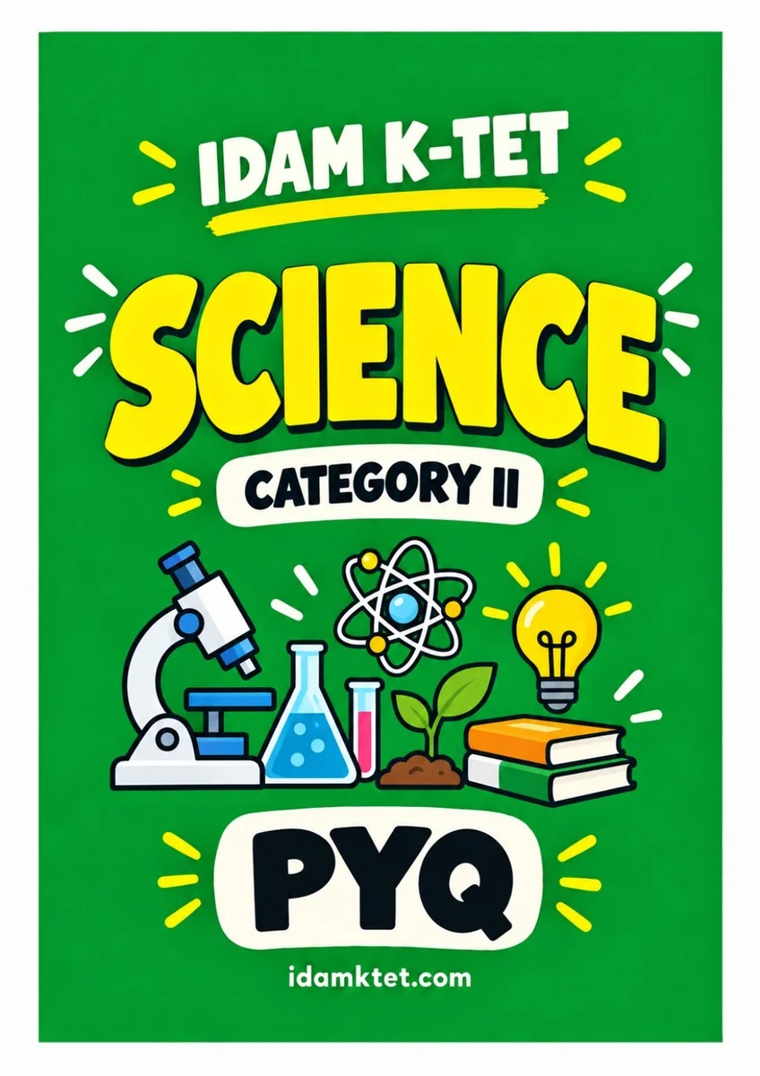 Science Category II PYQ book cover
