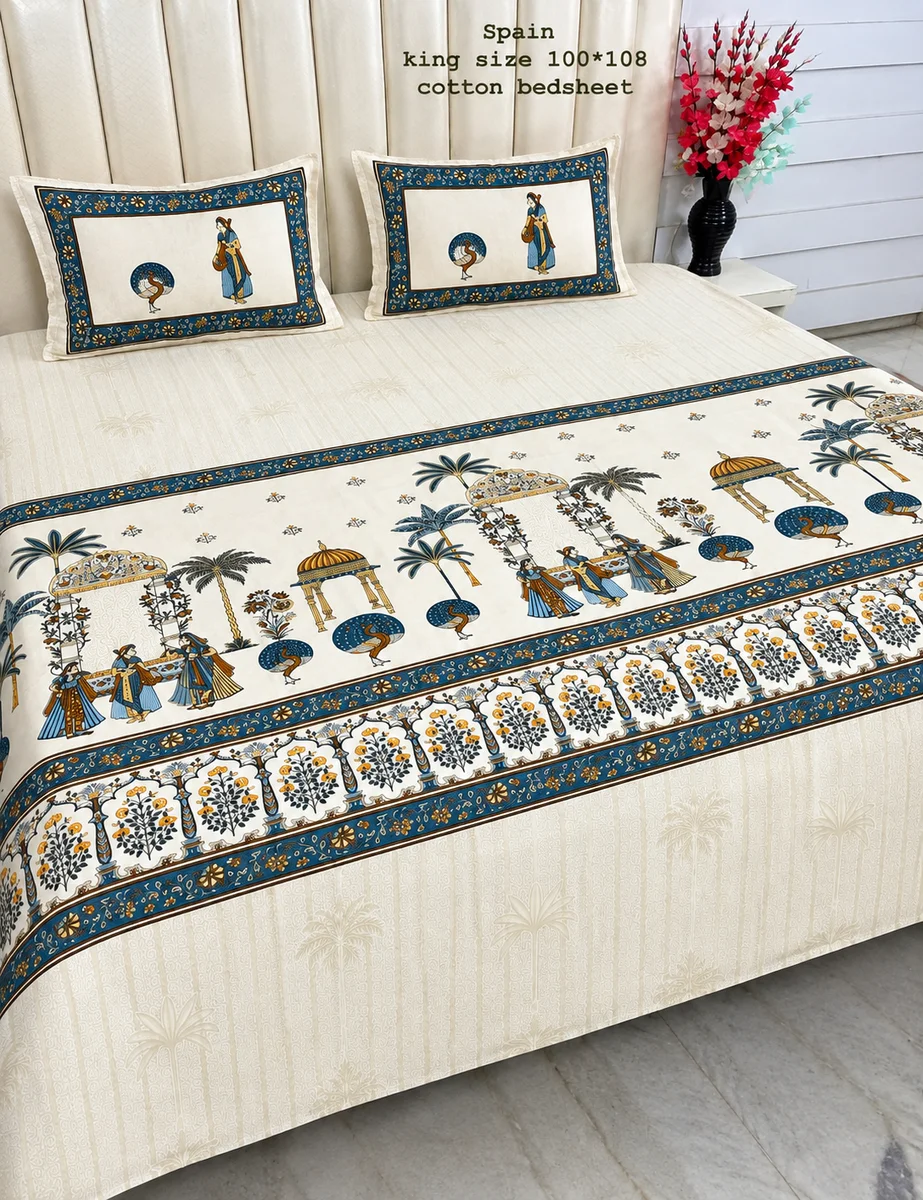 King Size Cotton Bedsheets