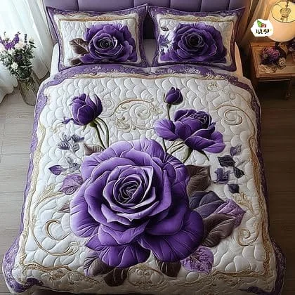 Premium 7D Glace Cotton King Size Bedsheet 1