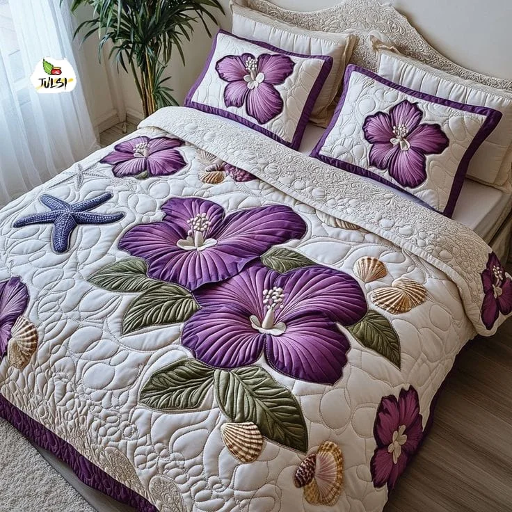 Premium 7D Glace Cotton King Size Bedsheet