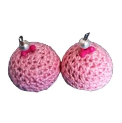Pearl Top Pink Jhumki