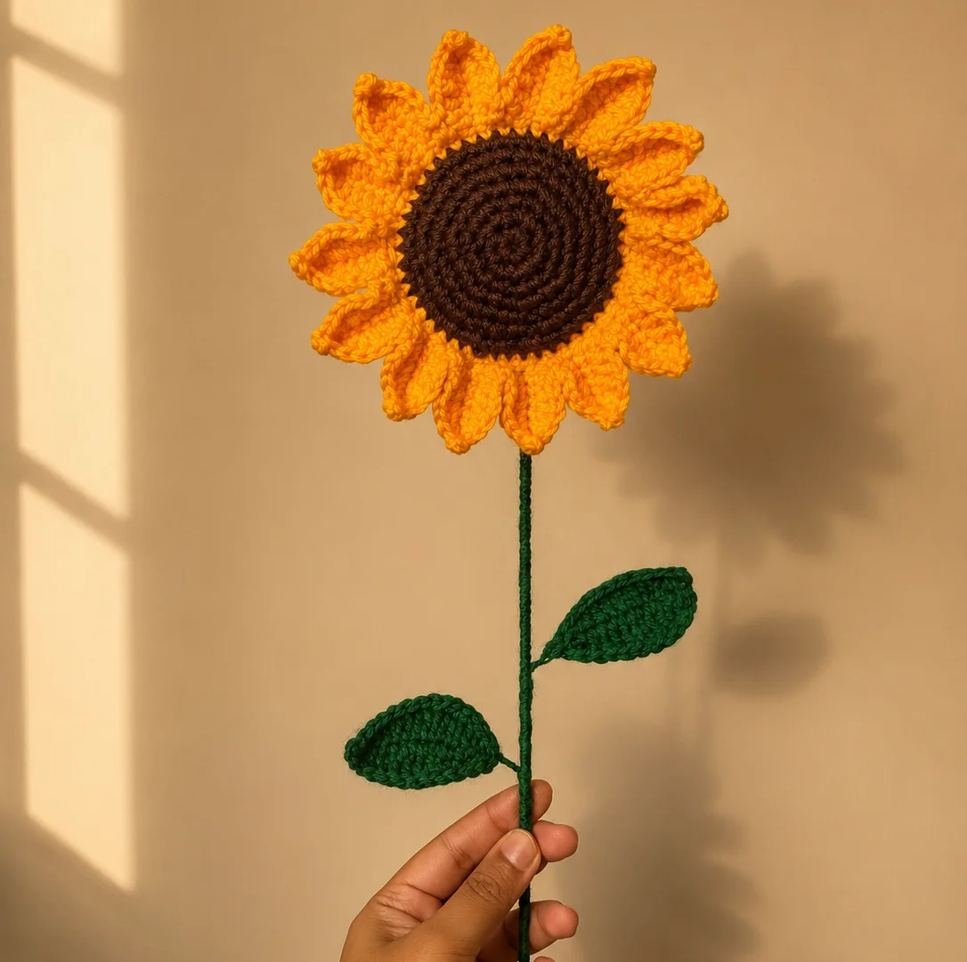 Evershining Sunflower Stem - 15 Petal
