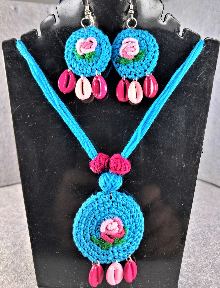 Ocean Bloom Necklace Set