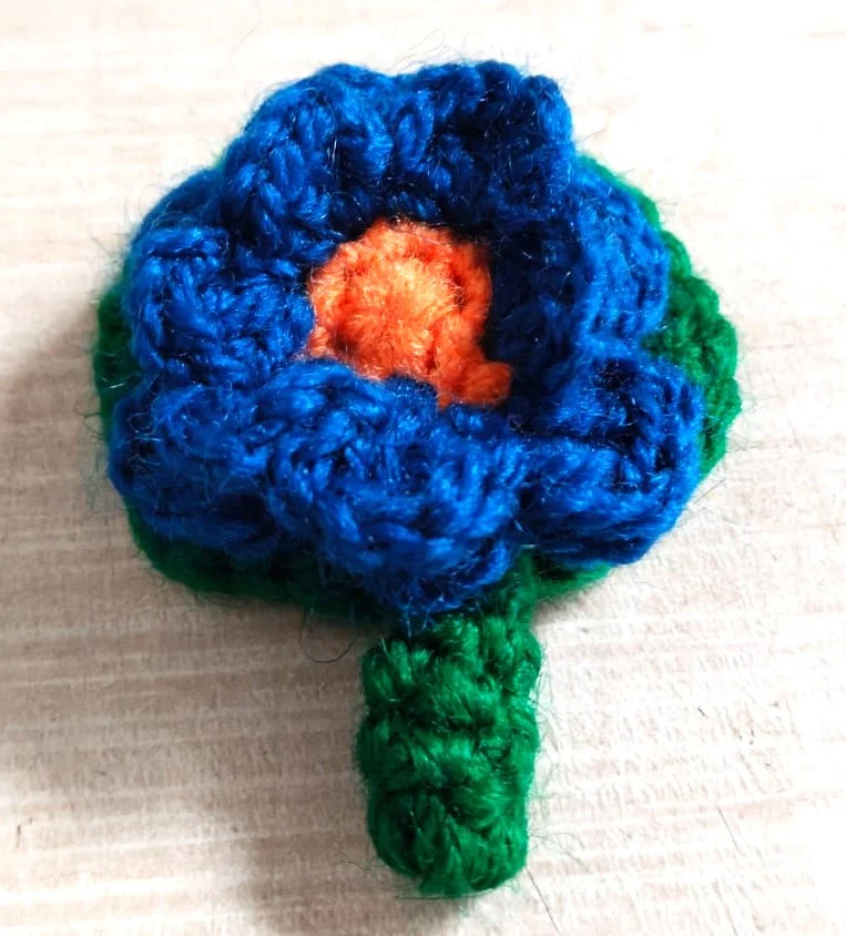 Turtle Blue Flower Toy