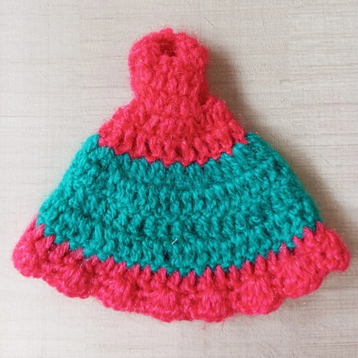 Pink-Aqua Marine Poshak