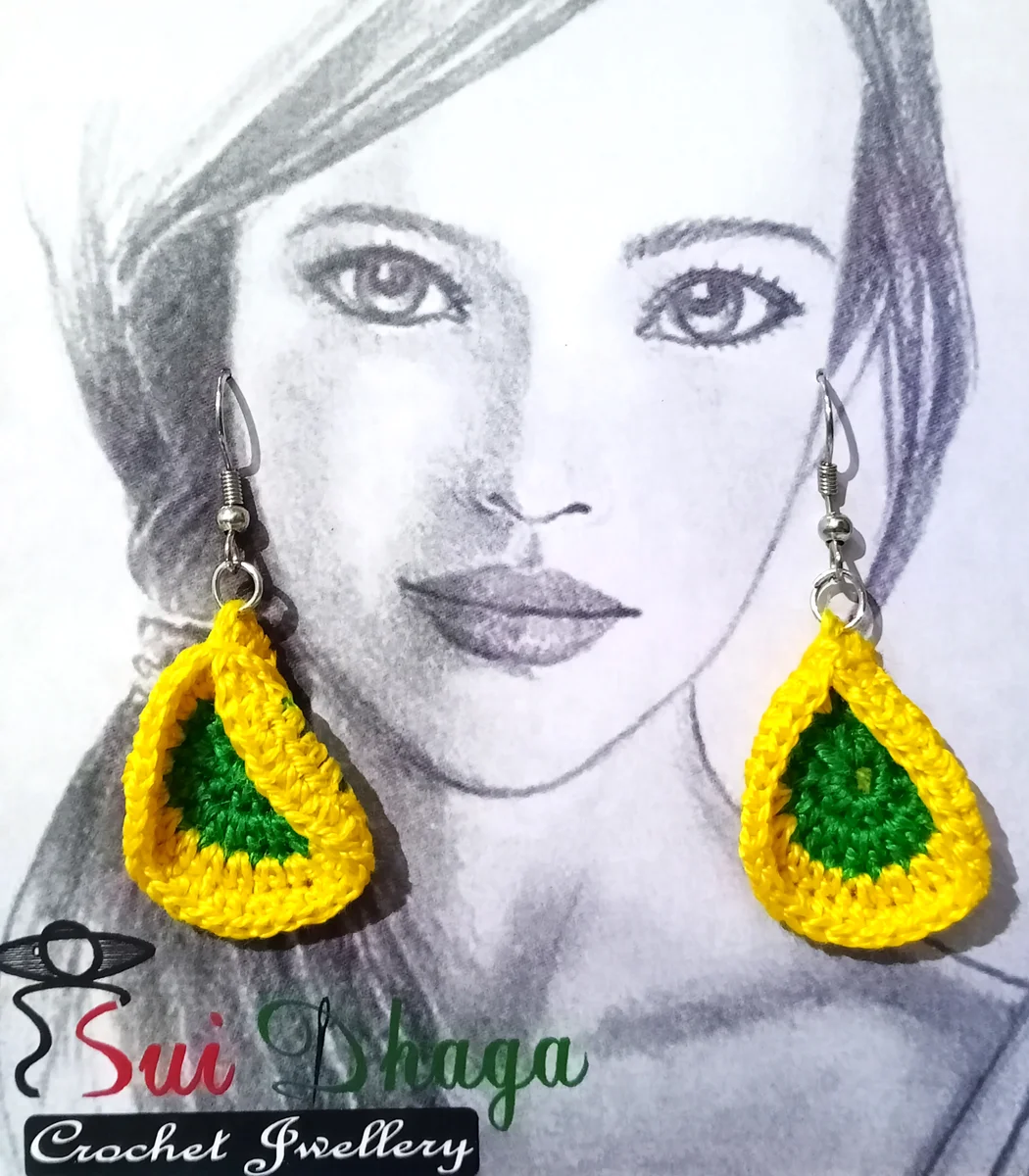 Yellow-Green Tear Drop