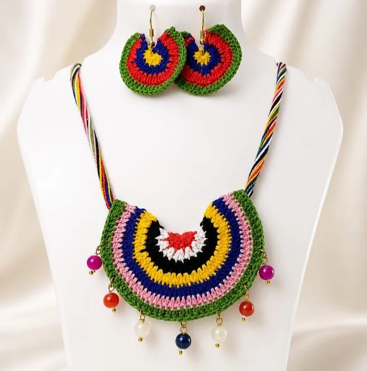 Rainbow Radiance Necklace Set