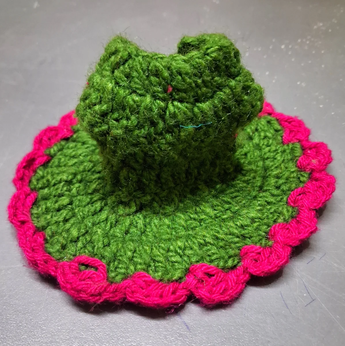 Moss Green Pink Border Poshak