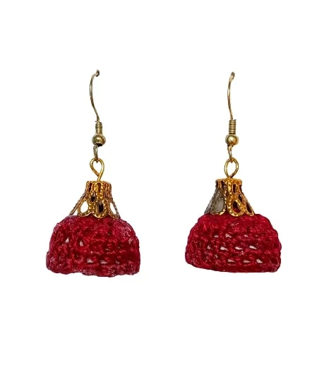 Maroon Jhumki
