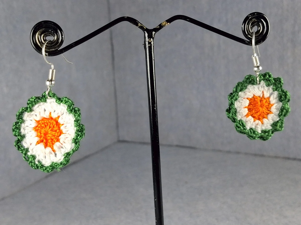 Patriotic Tri-Color Disc Drop