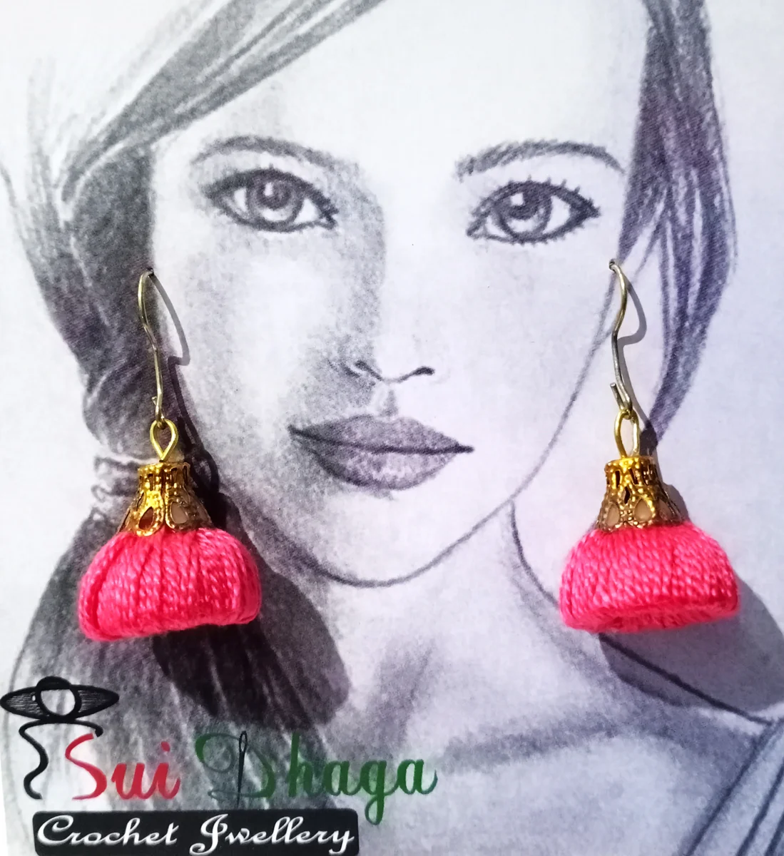 Pink Jhumki