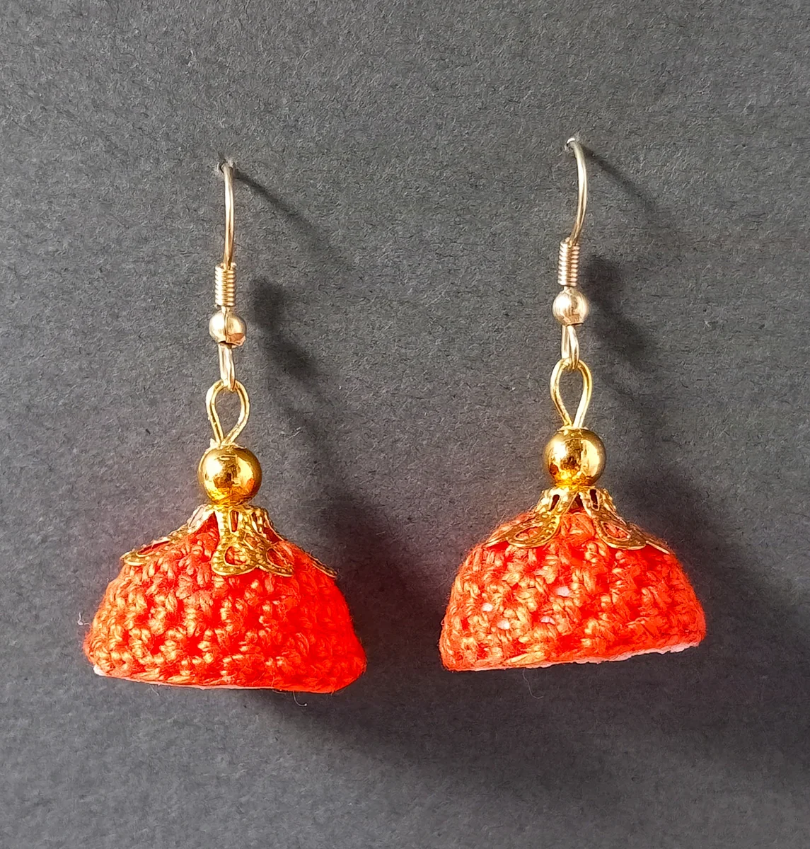 Orange Jhumki