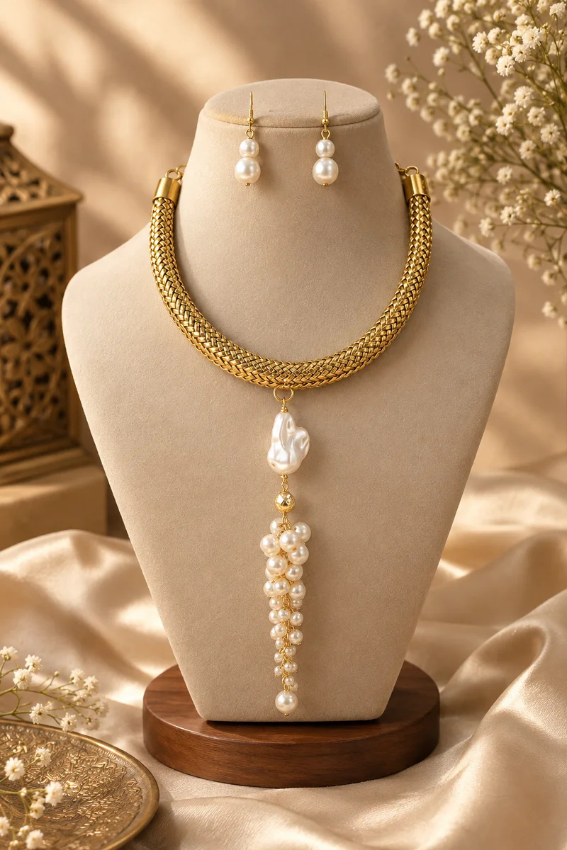 Hasli Pearl Necklace