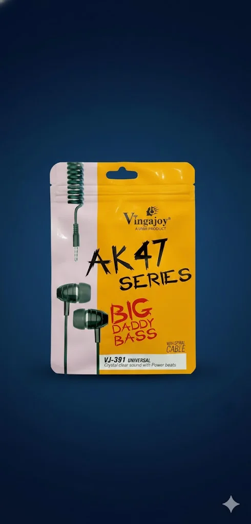 VINGAJOY VJ-391 AK47 SERIES EARPHONE 2