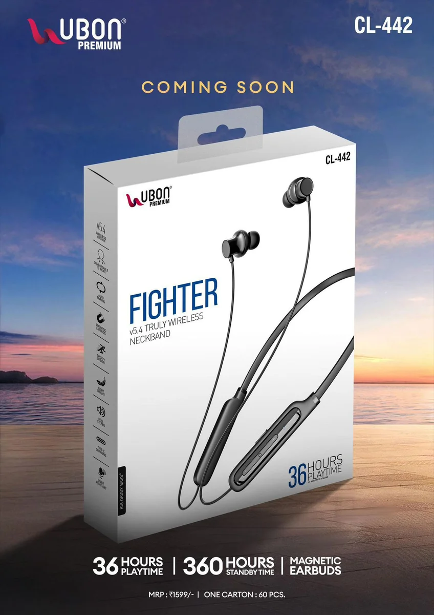 UBON CL-442 FIGHTER WIRELESS NECKBAND