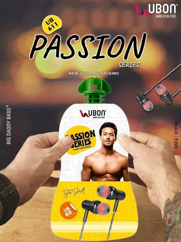 UBON UB-611 PASSION SERIES CHAMP EARPHONES