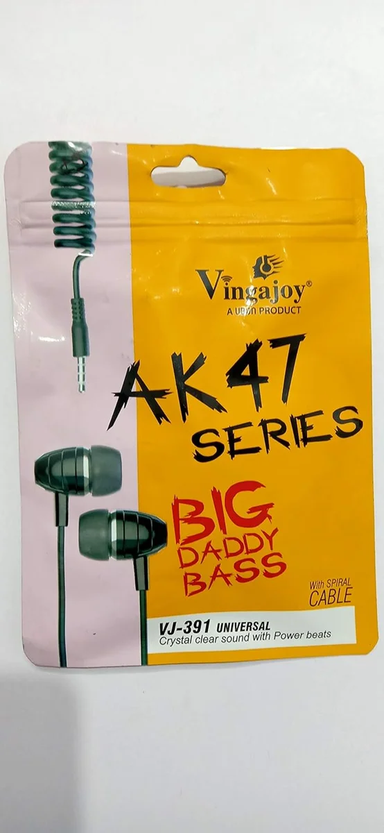 VINGAJOY VJ-391 AK47 SERIES EARPHONE 3