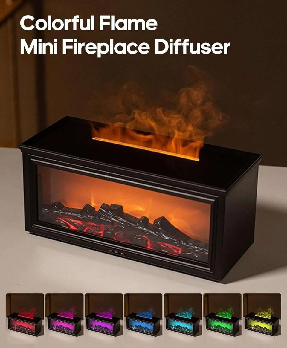 HY05 COLOURFULL FLAME MINI FIREPLACE DIFFUSER 3