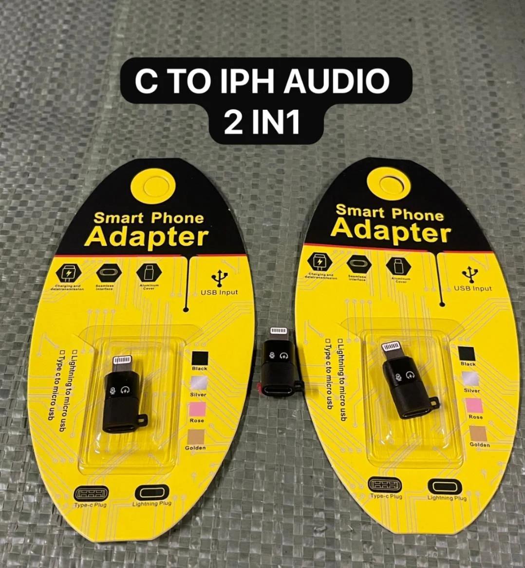 SMART PHONE ADAPTER TYPE C TO IPHONE 2 IN 1