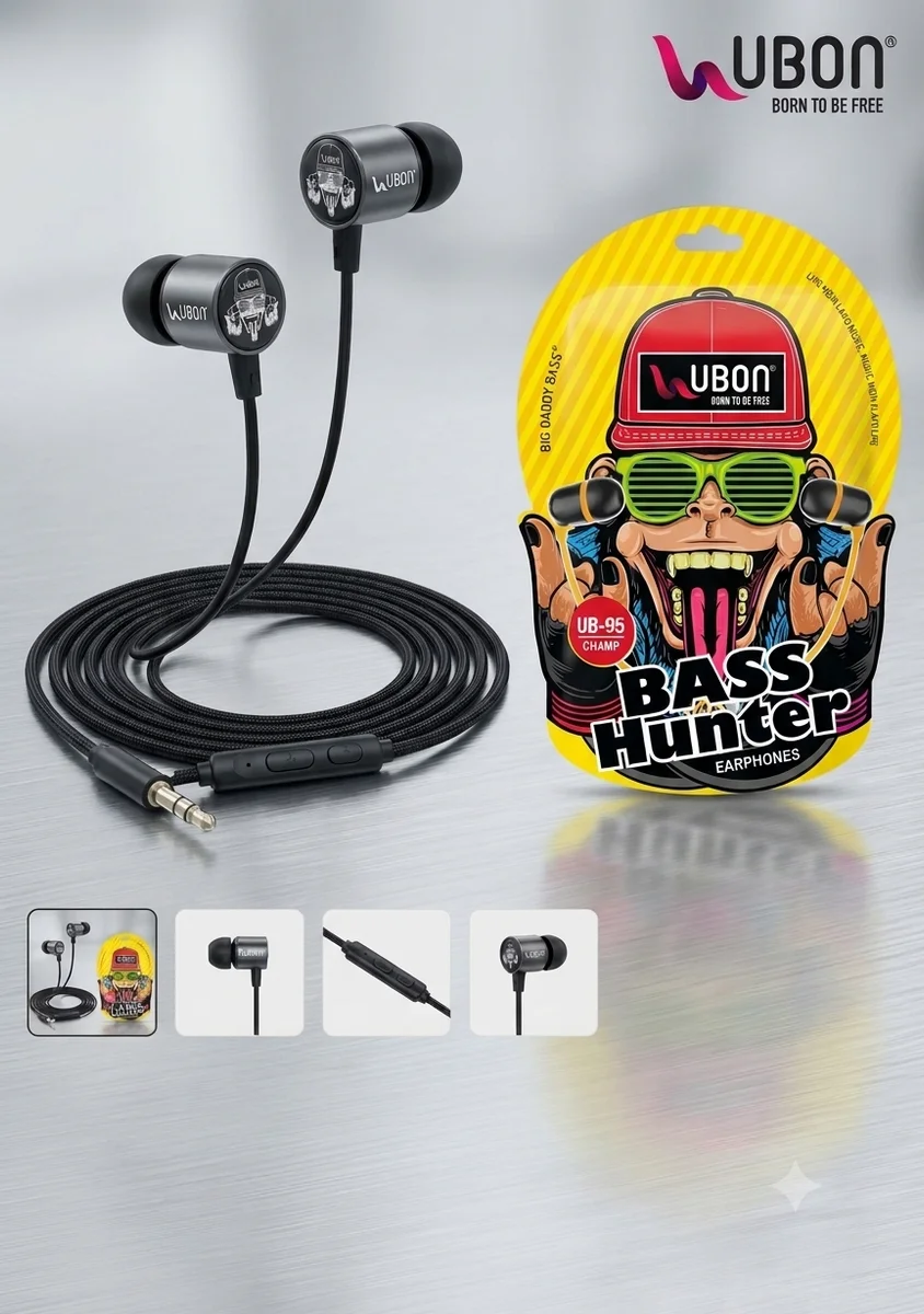 UBON Bass Hunter (UB-95 Champ) Wired Earphones