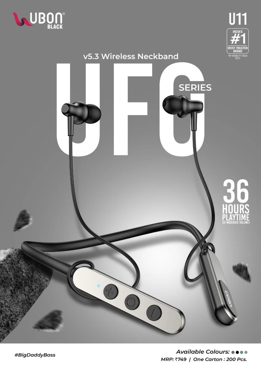 UBON U11 UFO SERIES V5.3 WIRELESS NECKBAND