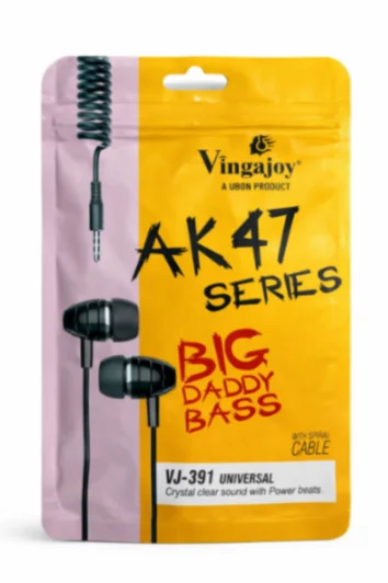 VINGAJOY VJ-391 AK47 SERIES EARPHONE