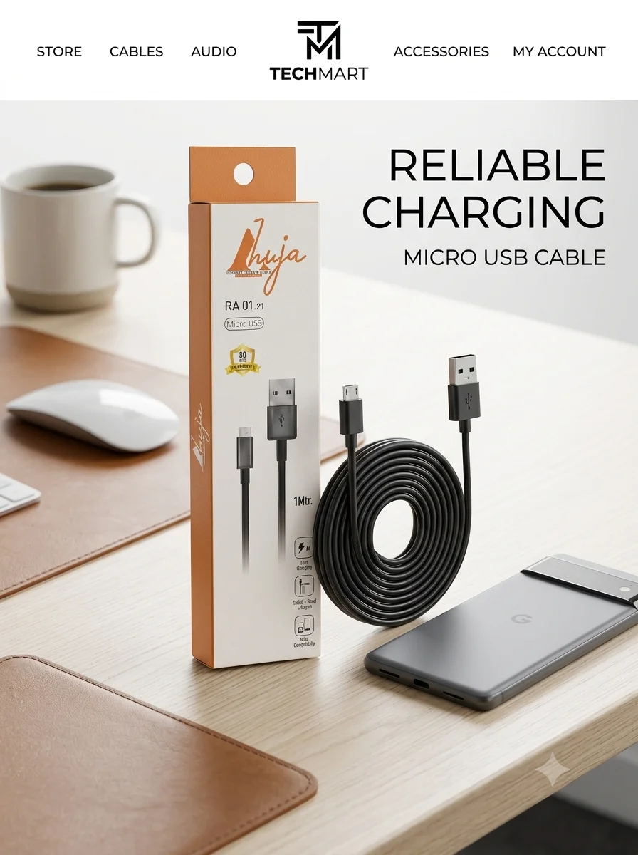 Ahuja RA 01.21 Micro USB Cable
