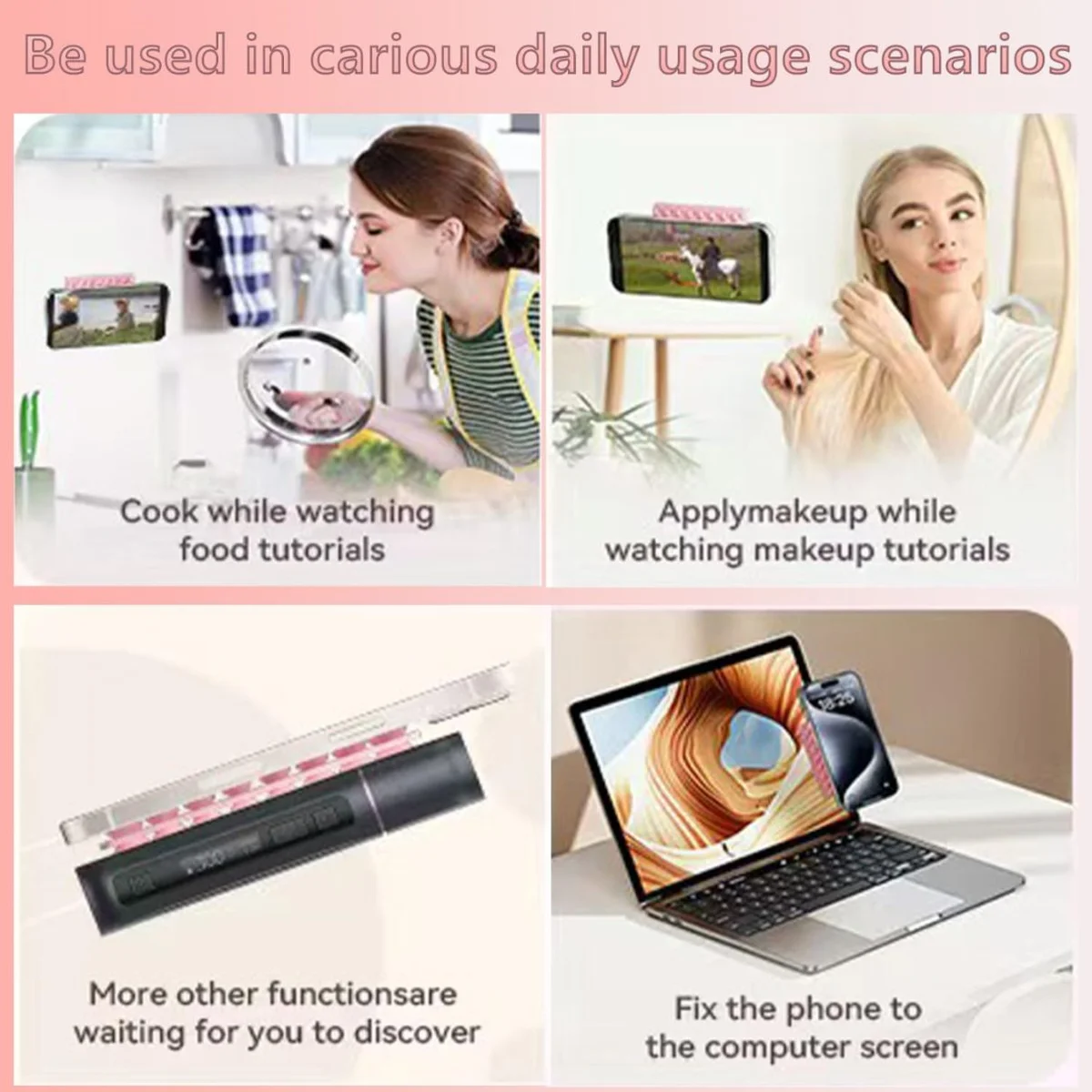 Strong Grip Holder for Selfies 8