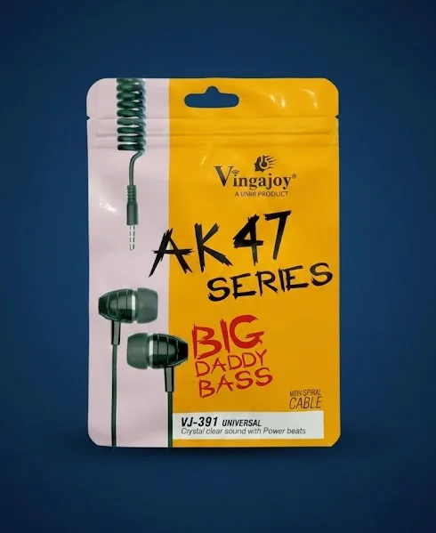 VINGAJOY VJ-391 AK47 SERIES EARPHONE 4