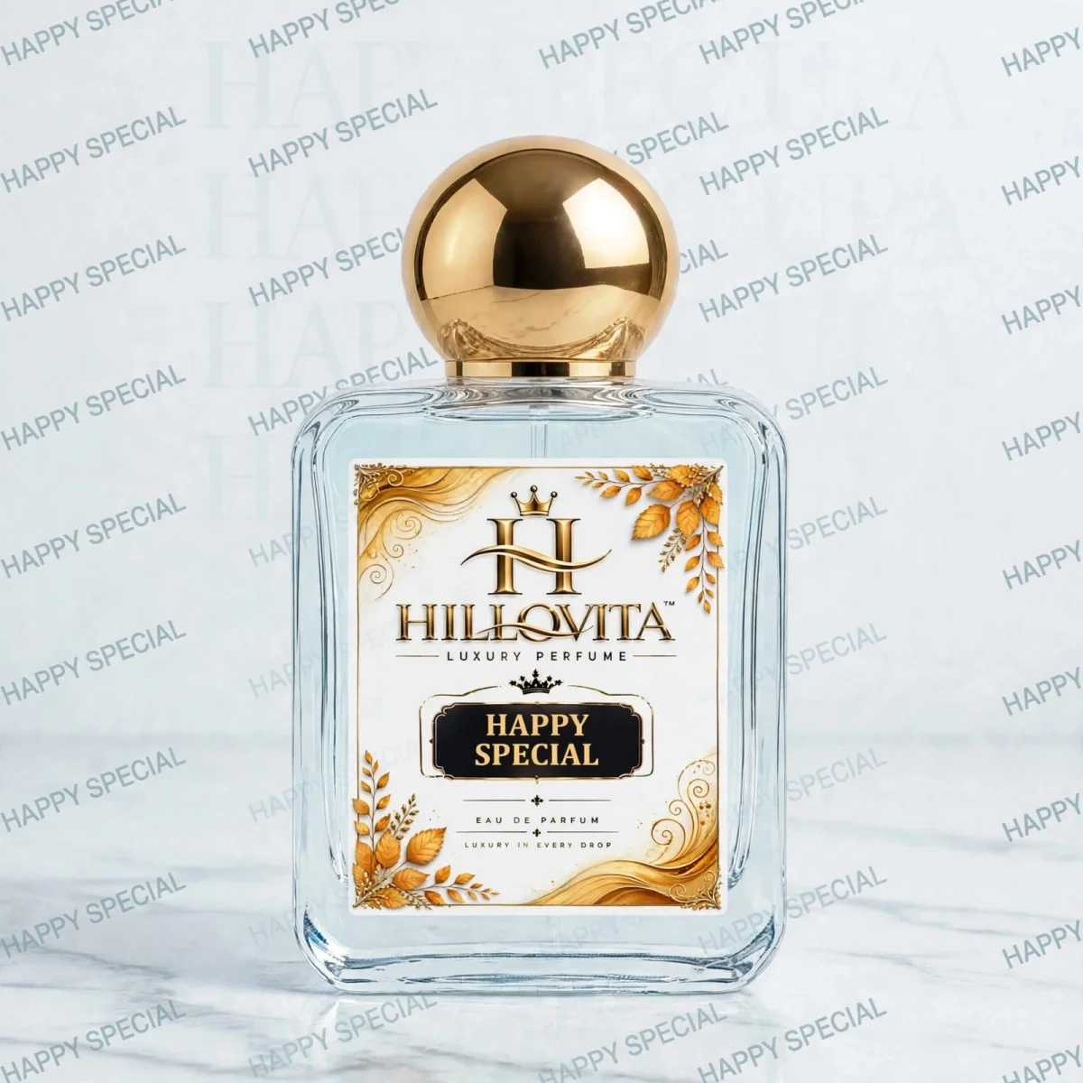 HILLOVITA Happy Special - 50ML | Joyful Fresh & Citrus Perfume | Long Lasting Unisex Fragrance