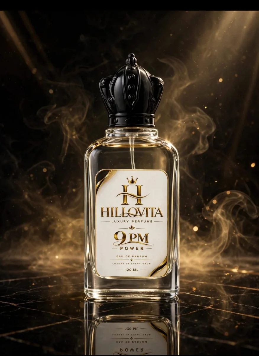 HILLOVITA 9 PM Power - 120ML | Luxury Night Party Perfume for Men | Strong & Long Lasting