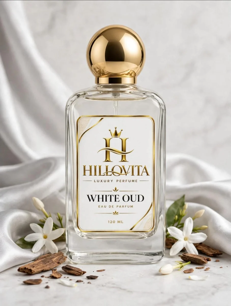 Hillovita White Oud - Pure White Luxury Edition | 120 ML Eau De Parfum