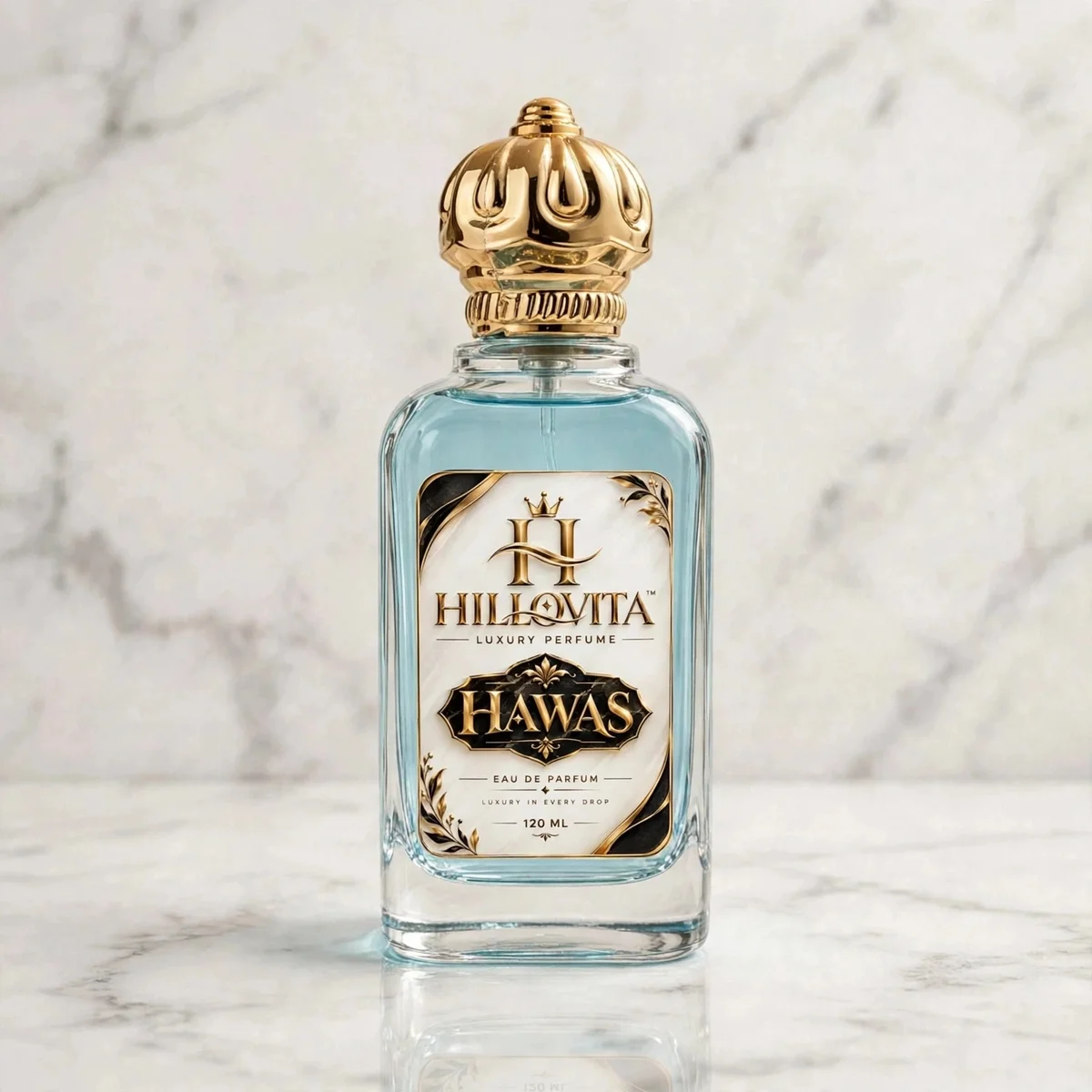HILLOVITA Hawas - 120ML | Intense Arabic Oud Perfume for Men | Luxury Long Lasting & Strong Projection
