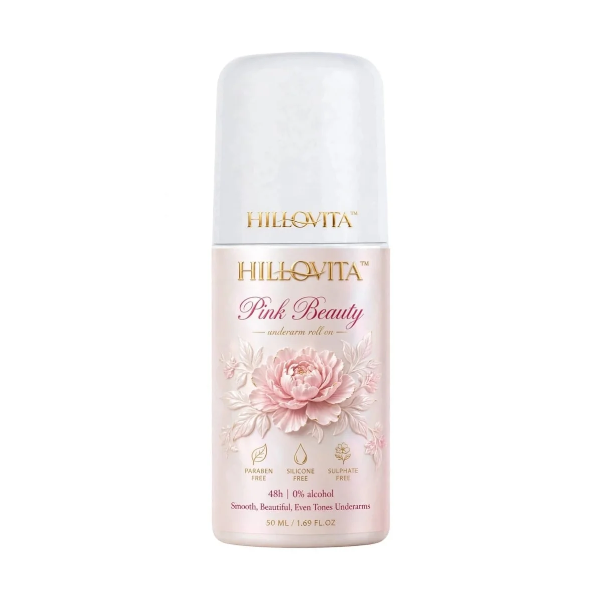 Hillovita Pink Beauty Luxury Perfume - 50ML | Sweet Floral Long Lasting Perfume For Women & Girls 2