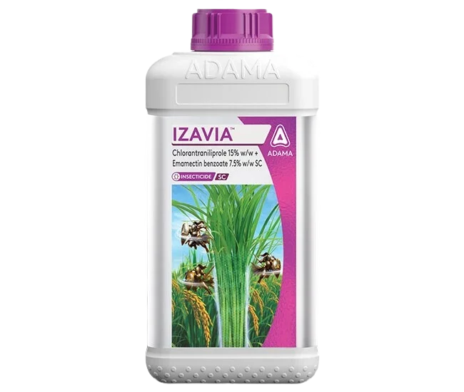 Adama Izavia - Chlorantraniliprole 15% w/w + Emamectin benzoate 7.5% w/w SC