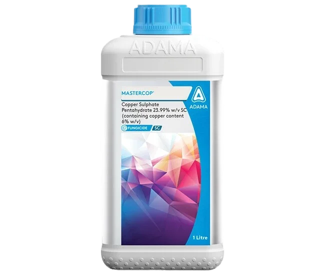 Adama Mastercop - Copper Sulphate Pentahydrate 23.99% w/v SC (containing copper content 6% w/v)