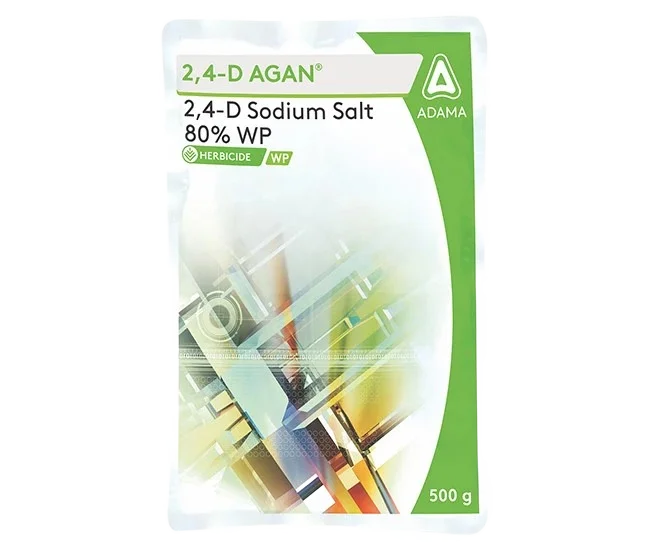 ADAMA 2,4-D Agan – 2,4-D Sodium Salt 80% WP Selective Systemic Herbicide