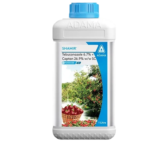 Adama Shamir - Tebuconazole 6.7% + Captan 26.9% w/w SC