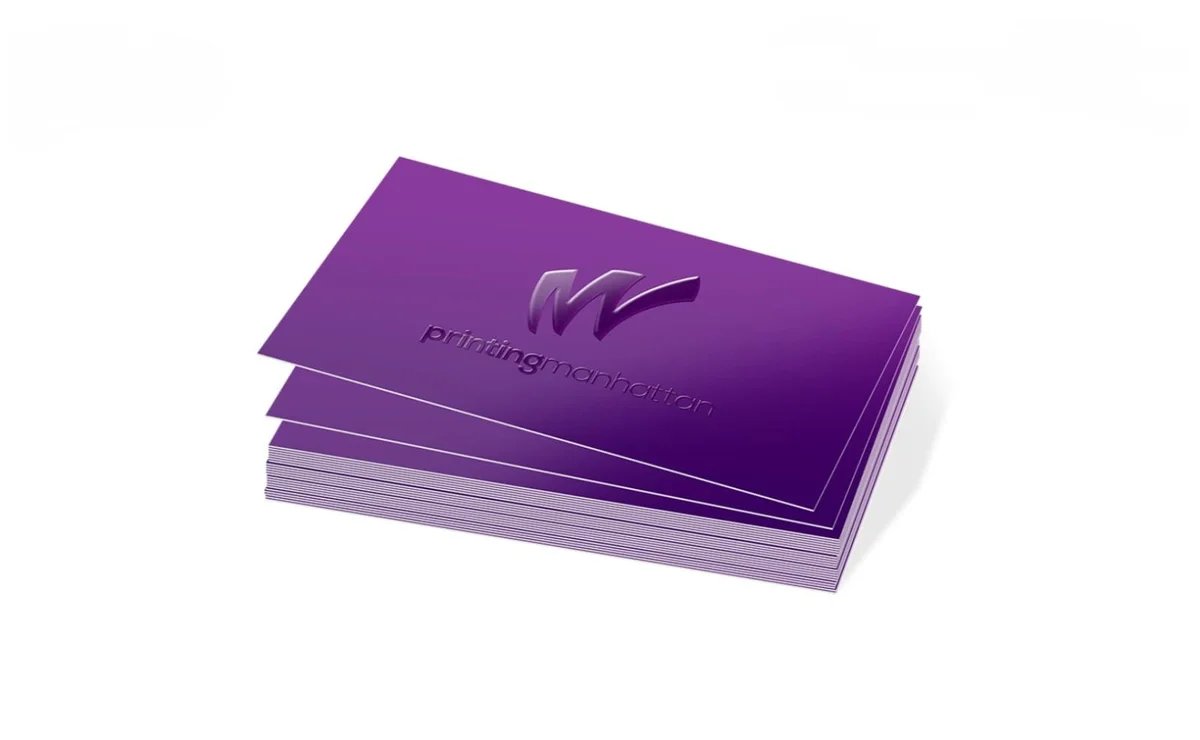 Matt + UV (400 GSM) - Both Side Printing + Single Side UV - Qty 1000