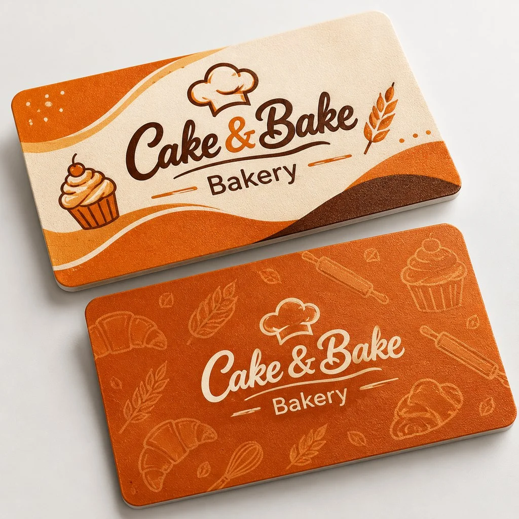 PVC Card 800 Micron Texture - Both Side Printing - Qty 100