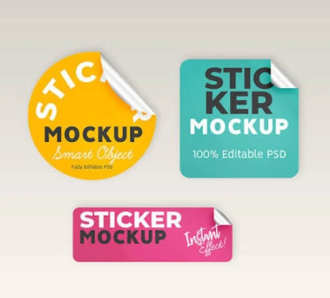 Cromo Stickers (Paper) - 7x9.5 inch with lamination - Qty 1000