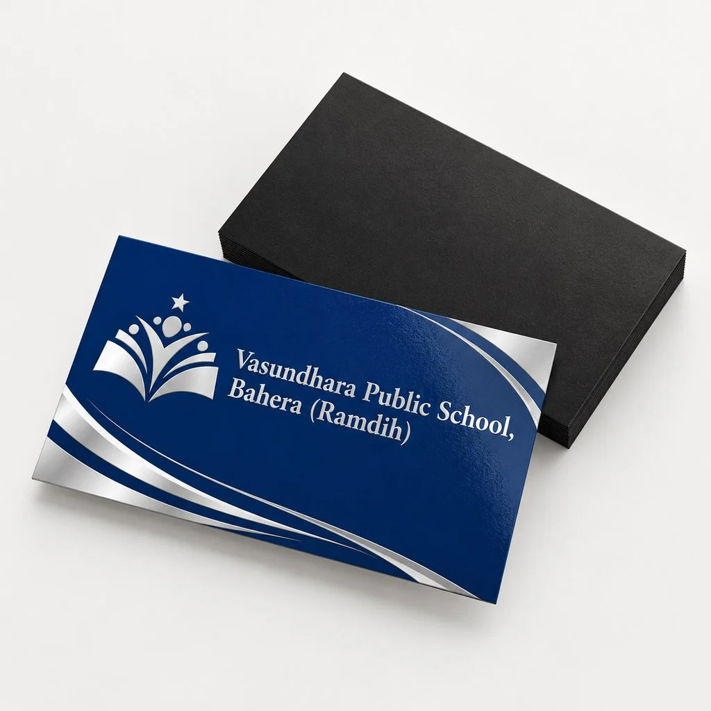 Small SBS Card - One Side printing + Back side Black - Qty 1000