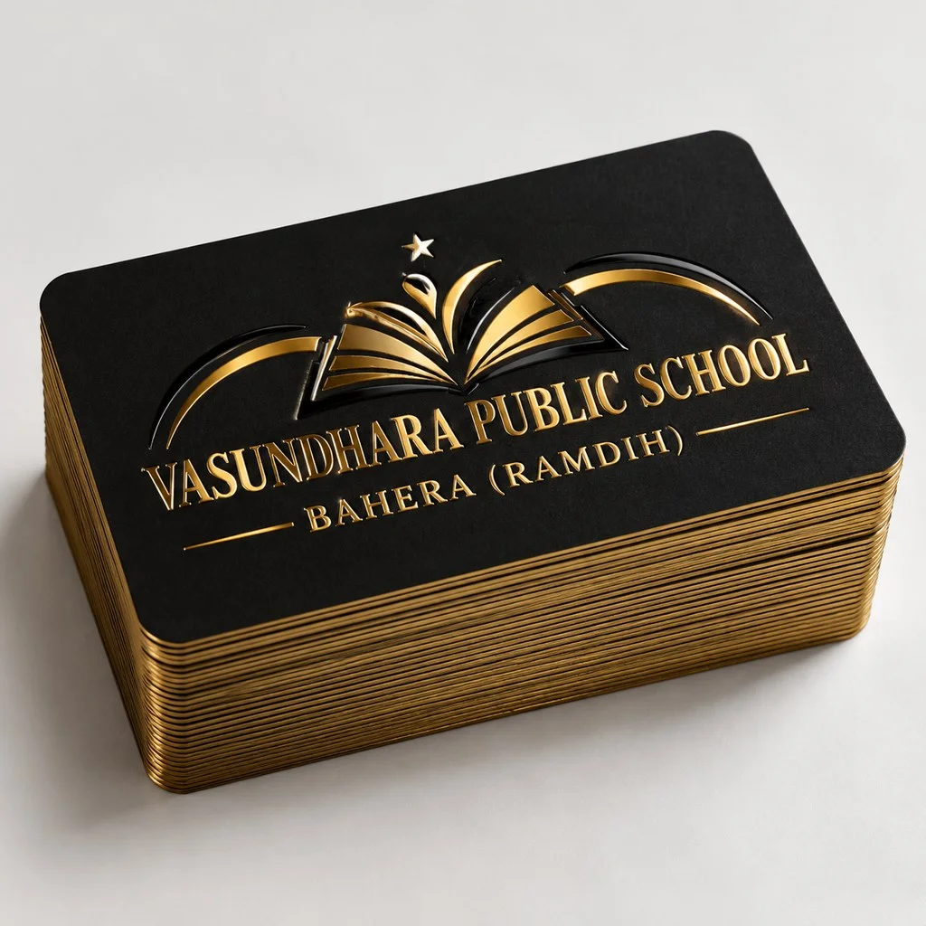 MATT + UV + GOLD FOIL + DIE CUT (500 GSM) - Any of the 3 categories (linear rate) - Qty 2000
