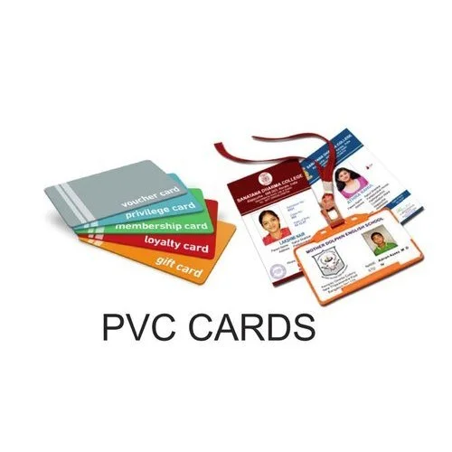 400 Micron PVC Card Gloss - Single Side Printing - Qty 100